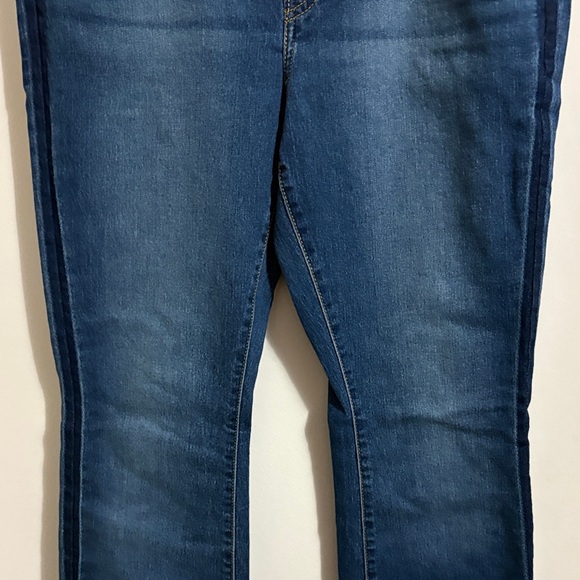 Levi's Dark Blue Straight-Leg Jeans - Picture 6 of 10